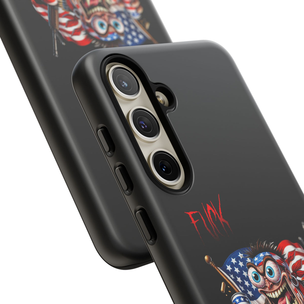 Patriotic Madman Phone Case — 'Funk Yea' USA Flag Tough Case