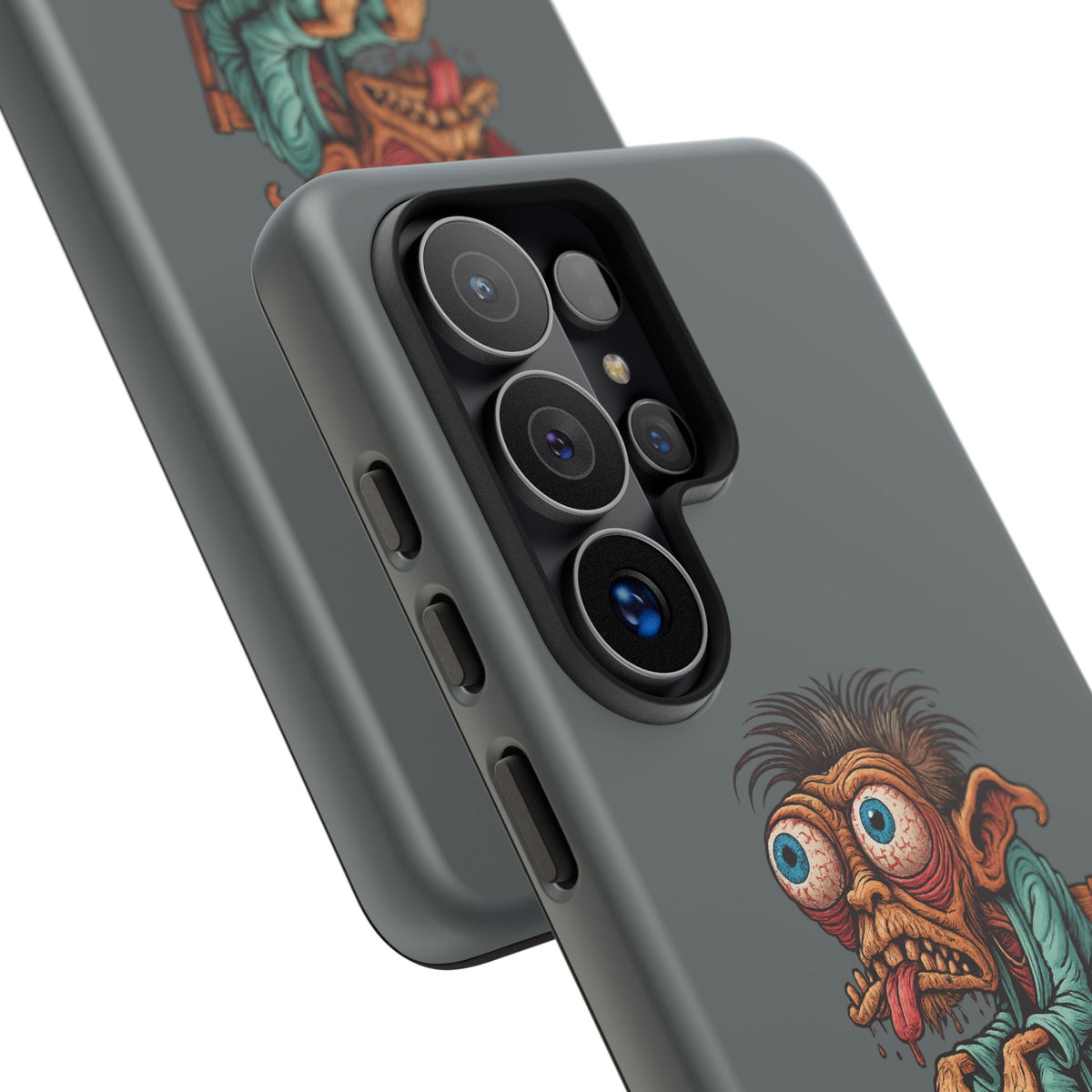 Phone Case — 'Coffee won't fix this face, but it'll help me ignore it' Funny Groggy Character