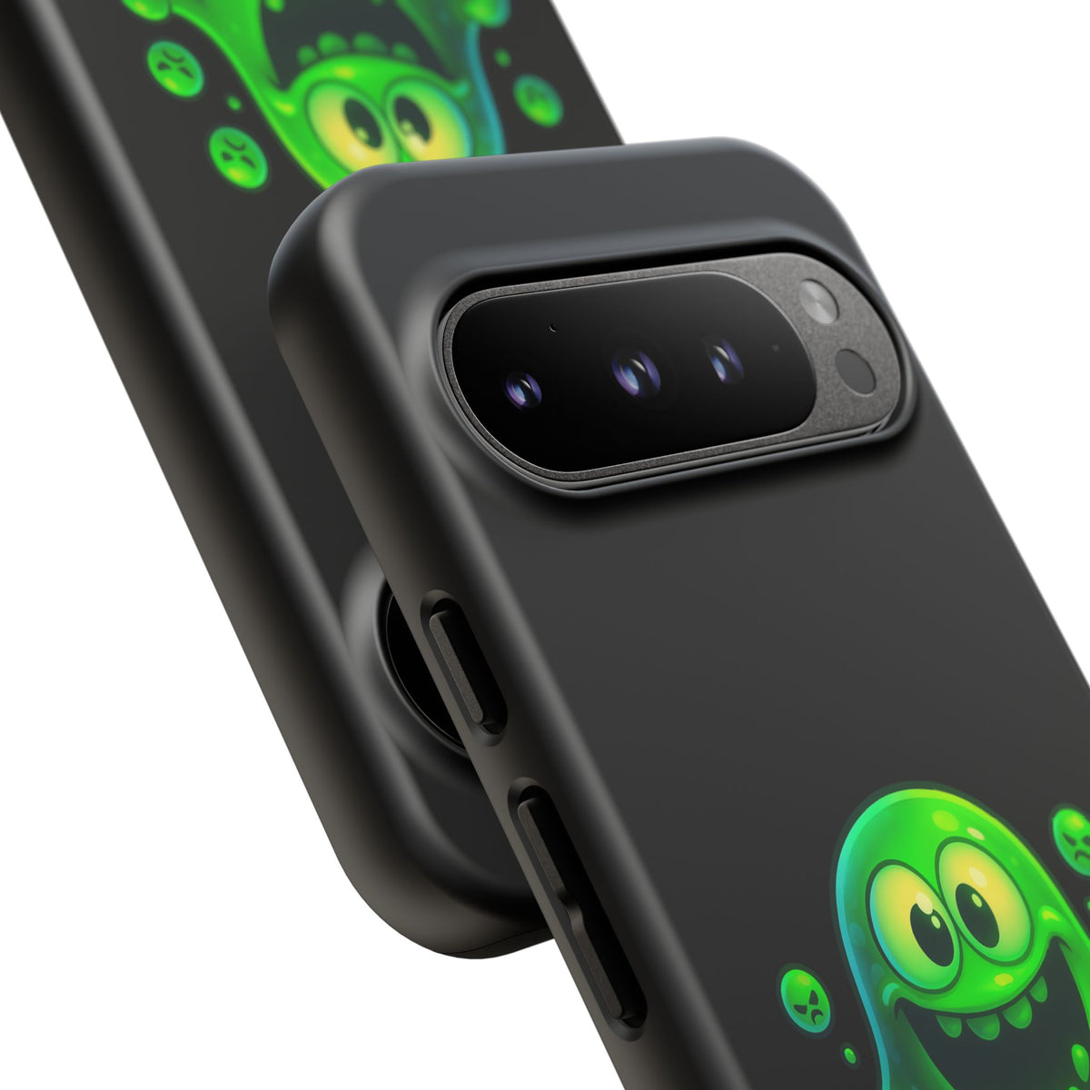 Phone Case — 'Too Cute to Quarantine' Green Monster Protective Cover