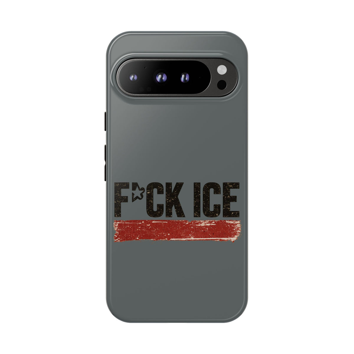 Phone Case - "F*CK ICE" Distressed Protest Design