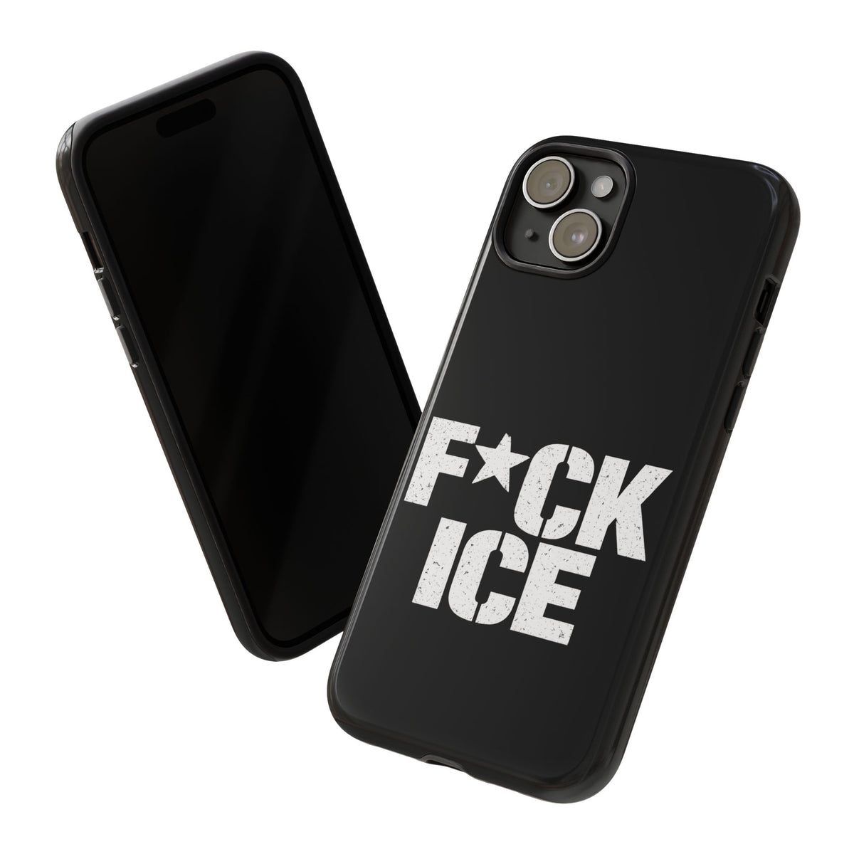 Phone Case — “F*CK ICE” Bold Protest Protective Cover
