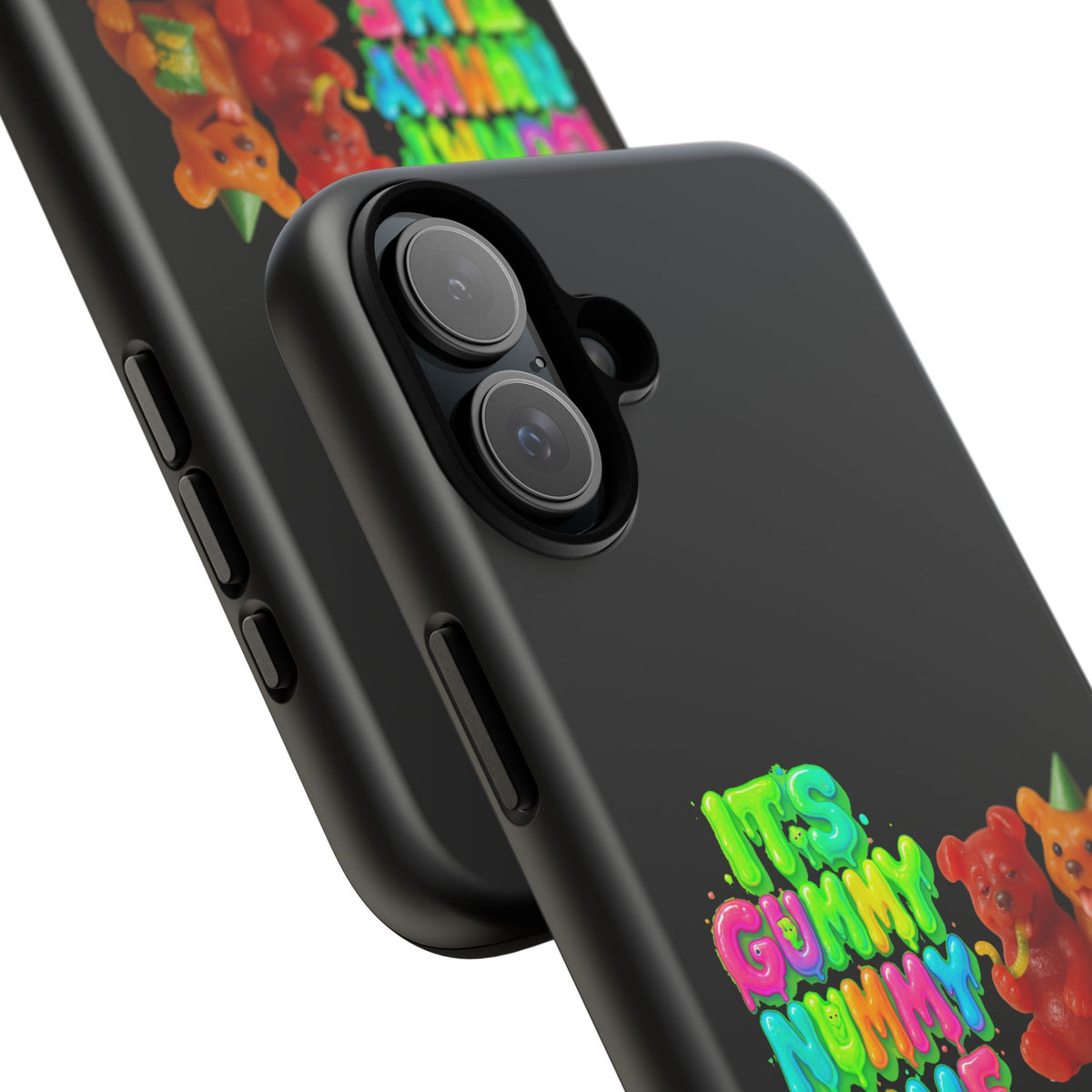 Phone Case — "It's Gummy Nummy Time" Colorful Gummy Bear Protective Case