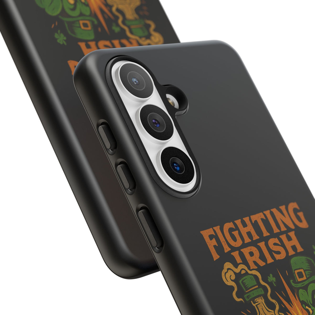 Phone Case — "Fighting Irish: Luck Ran Out, Fists Didn’t" St. Patrick’s Protective Cover