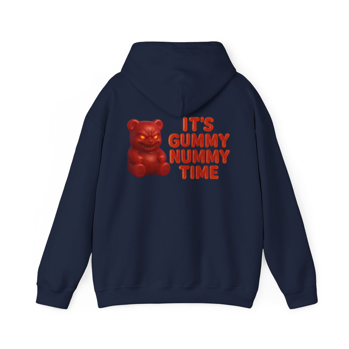 Hoodie - "It's Gummy Nummy Time" Gummy Bear Graphic Pullover