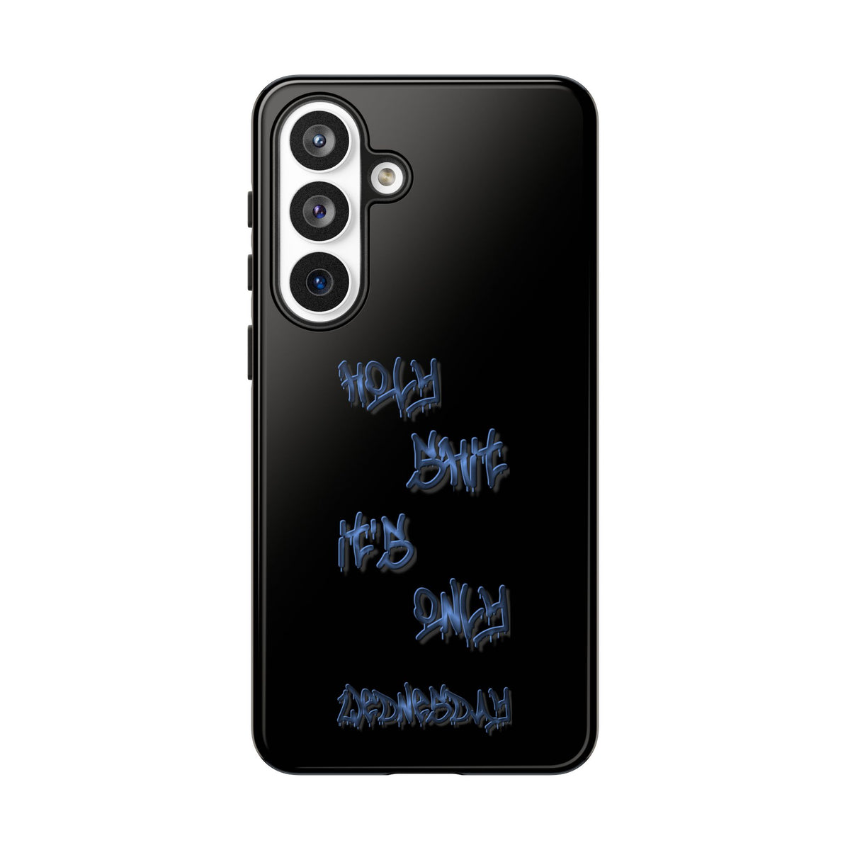 Phone Case — Blue Neon Graffiti "Tough Cases" Protective Cover