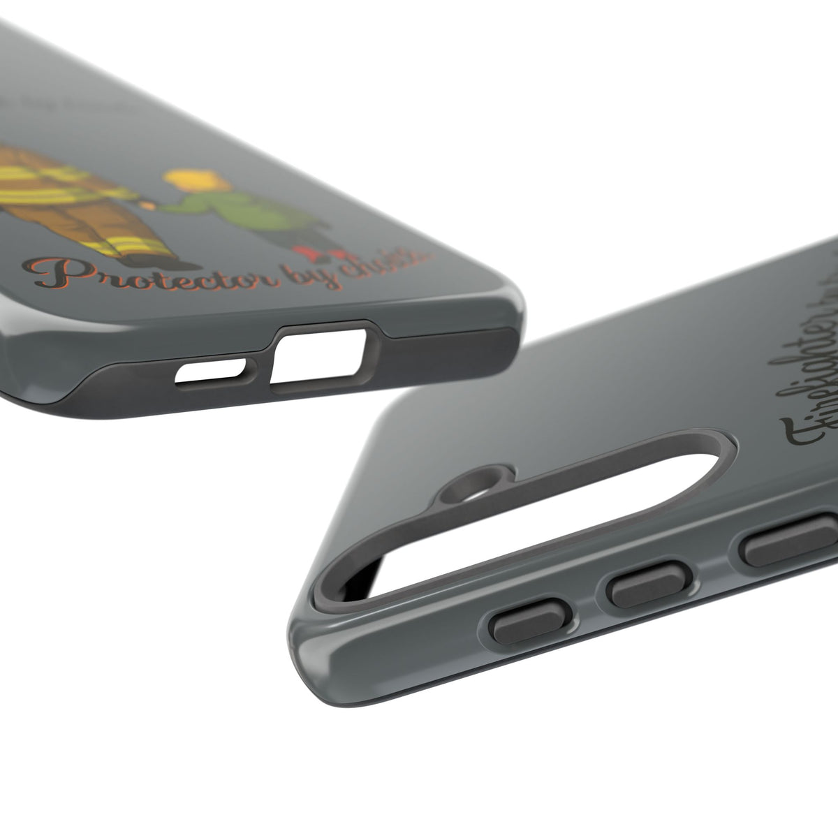 Firefighter Protector Phone Case — “Firefighter by trade, Protector by choice”