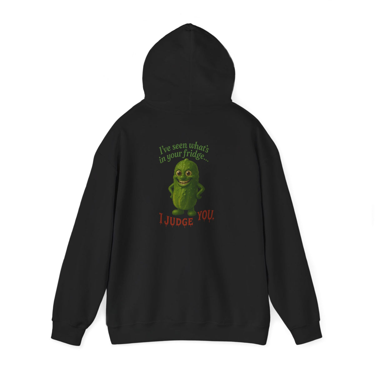 Judge Pickle Hoodie – Funny ‘I Judge You’ Pickle Graphic Sweatshirt