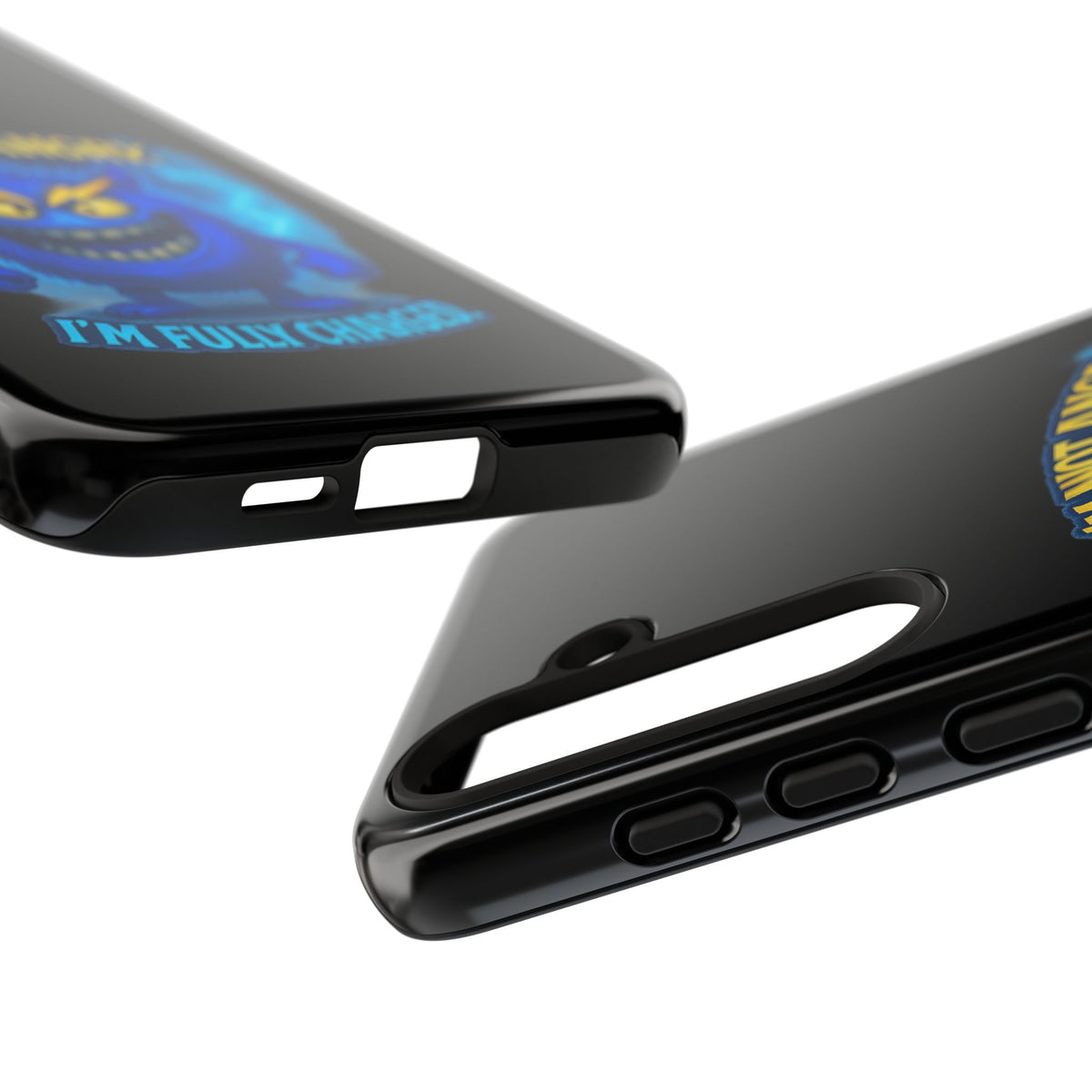 Phone Case - "I'm Not Angry, I'm Fully Charged" Electric Monster Protective Cover