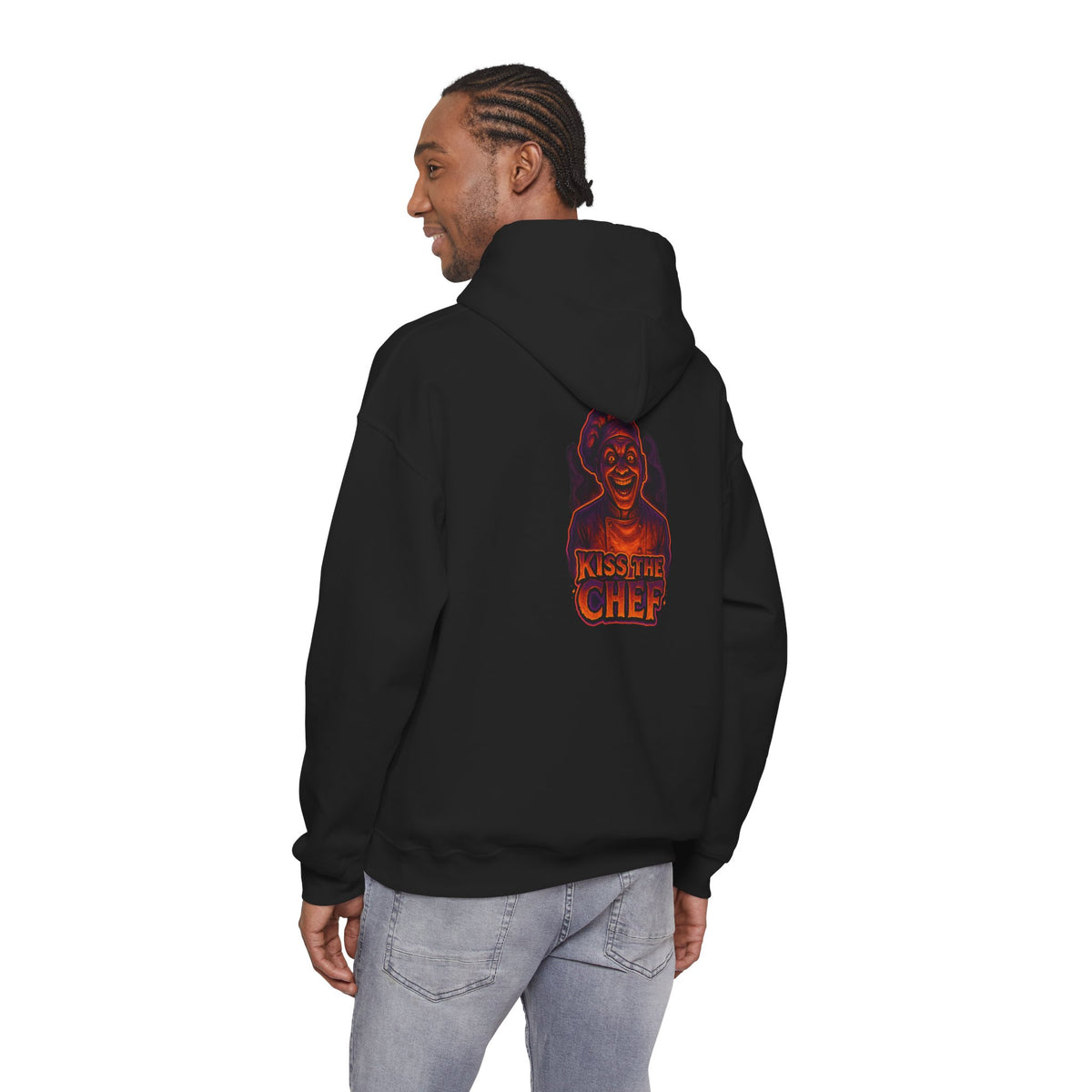 Kiss My Chef Hoodie — Funny Chef Graphic Hooded Sweatshirt