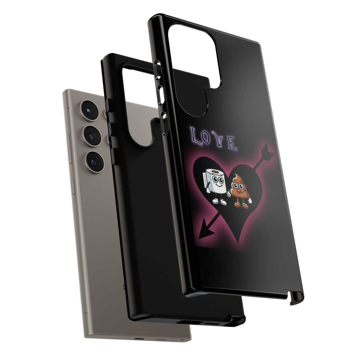 Love Toilet Paper & Poop Phone Case