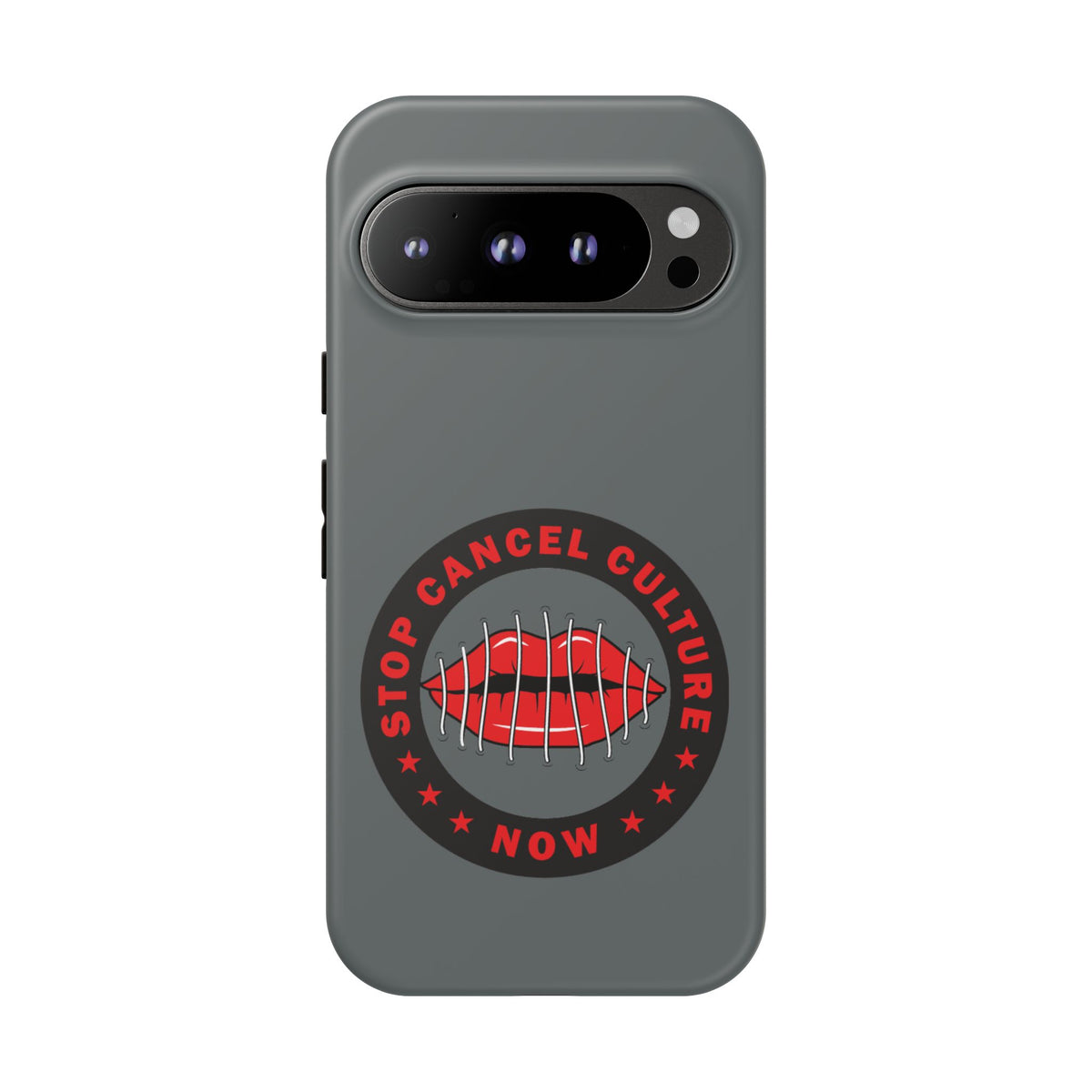 Phone Case — "Stop Cancel Culture Now" Graphic Tough Protective Case