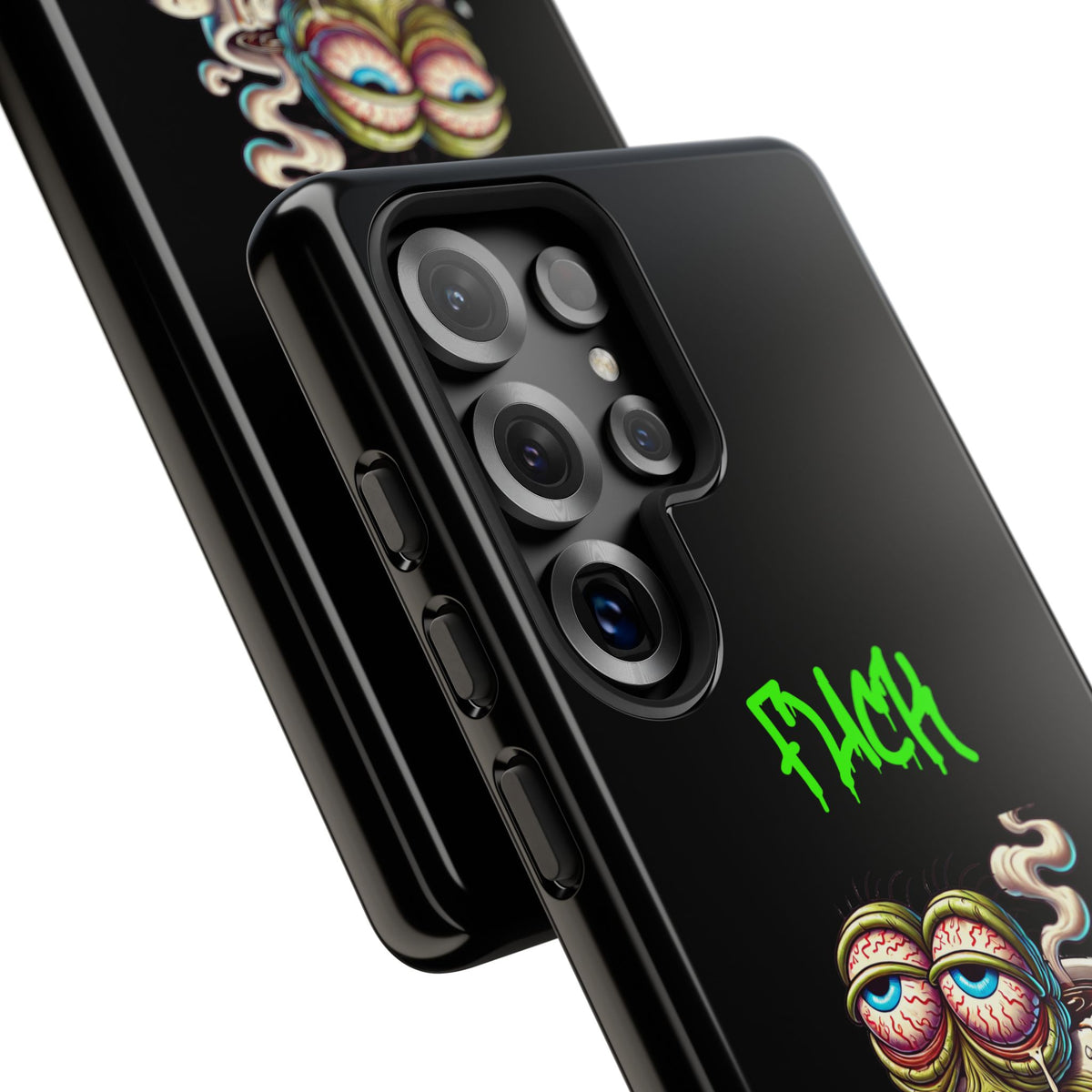 Phone Case — "F*** Monday" Grotesque Coffee Monster Shock Art