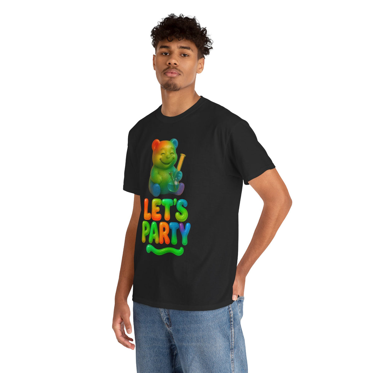 Let’s Party – Rainbow Gummy Bear Tee