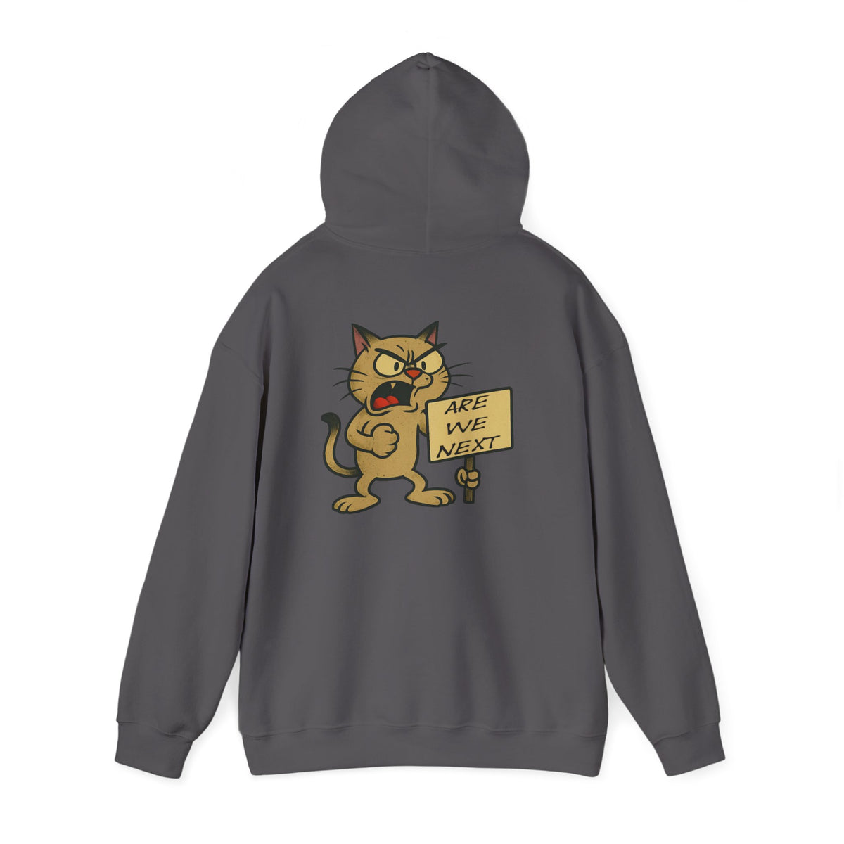 Are We Next? Protest Cat Hoodie