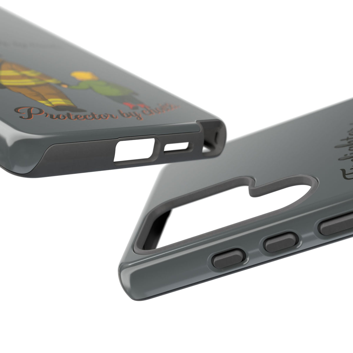 Firefighter Protector Phone Case — “Firefighter by trade, Protector by choice”