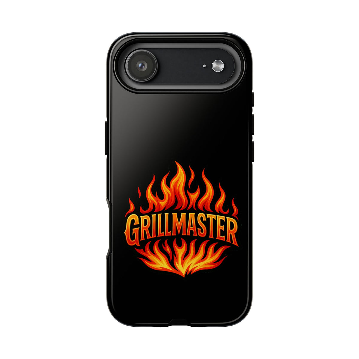 Grillmaster Phone Case — Flame Logo Protective iPhone Cover