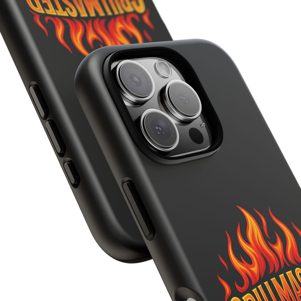Grillmaster Phone Case — Flame Logo Protective iPhone Cover