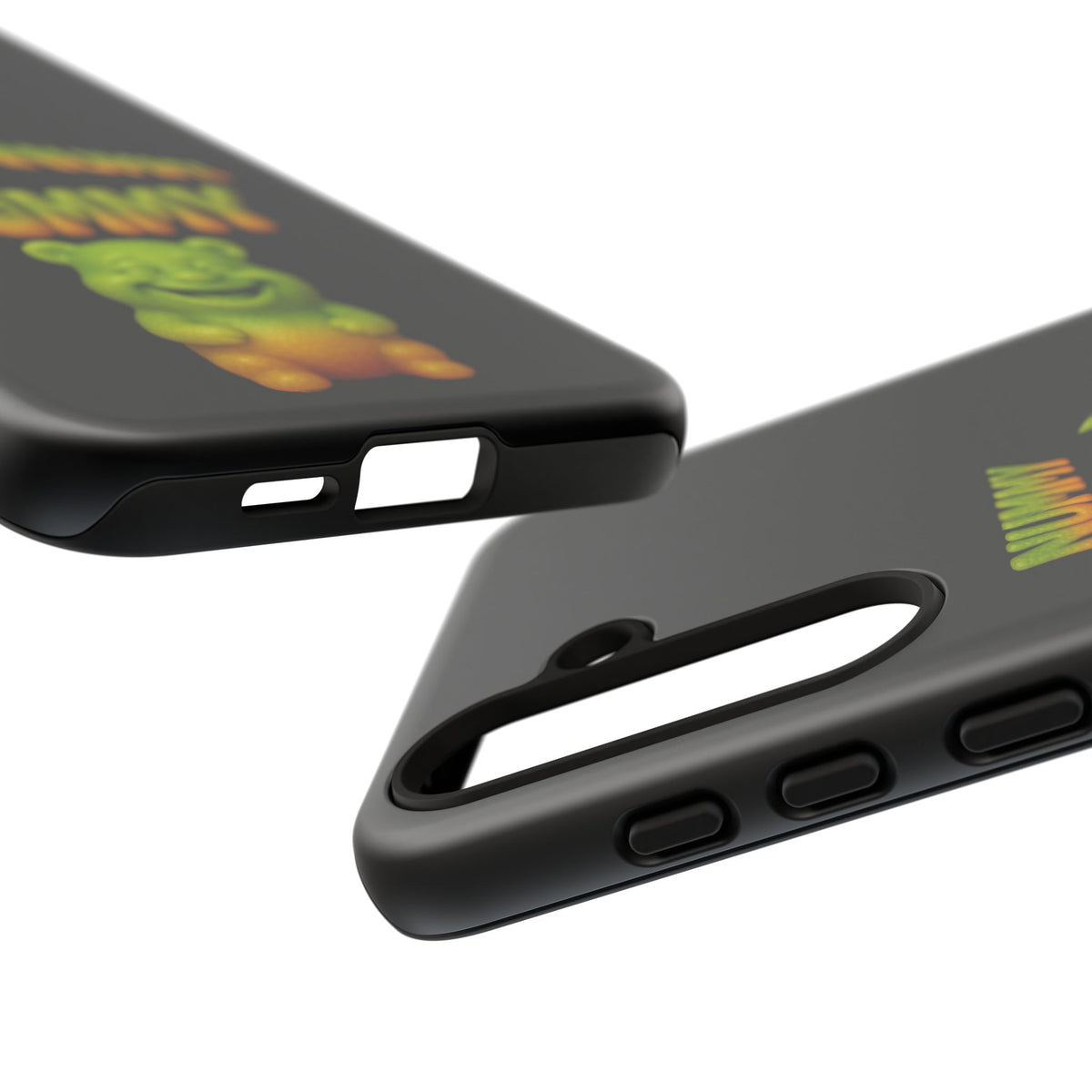 Nummy Gummy Phone Case — Cute Retro Green Gummy Bear Protective Case