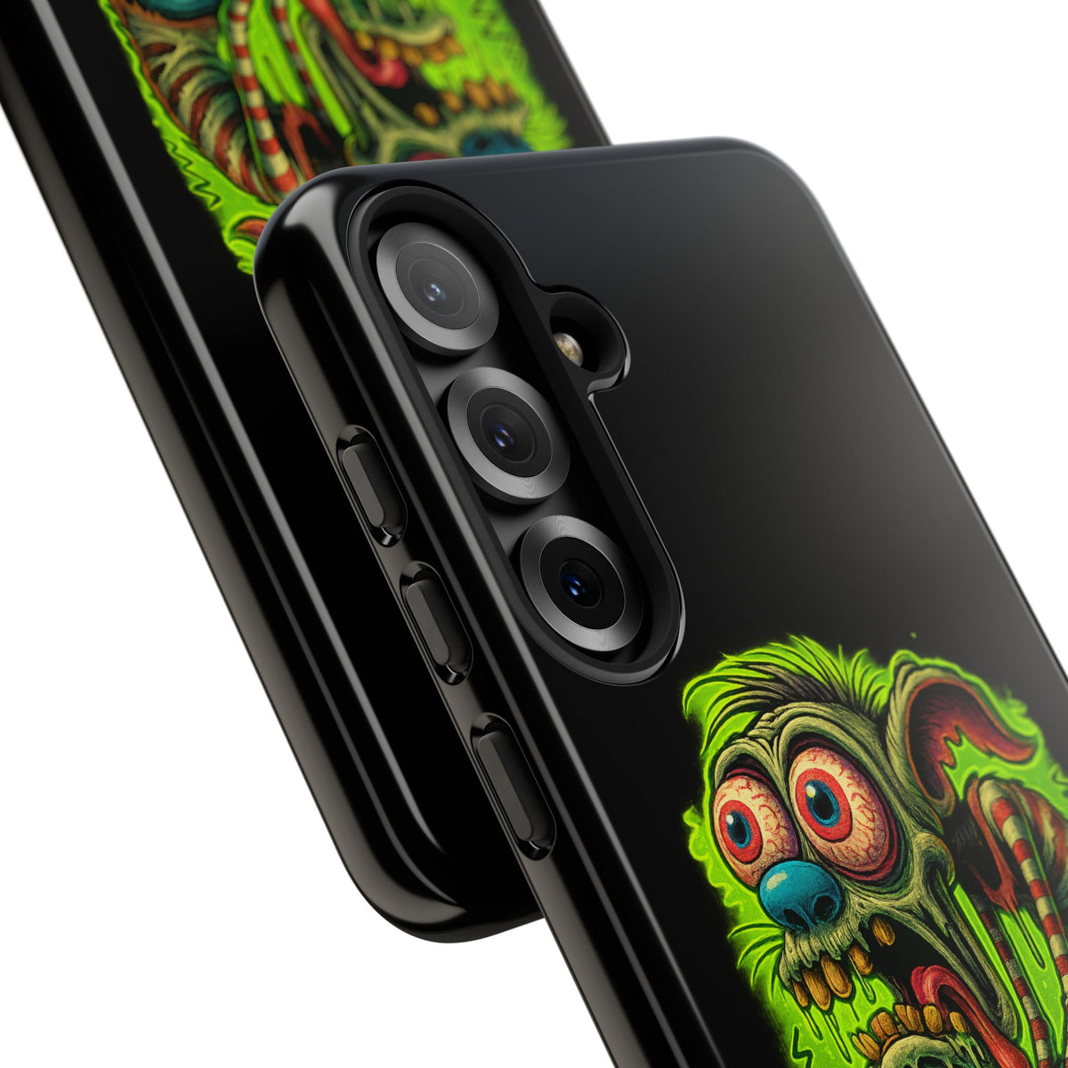 Phone Case — "Educated. Medicated. Elevated." Neon Monster Design