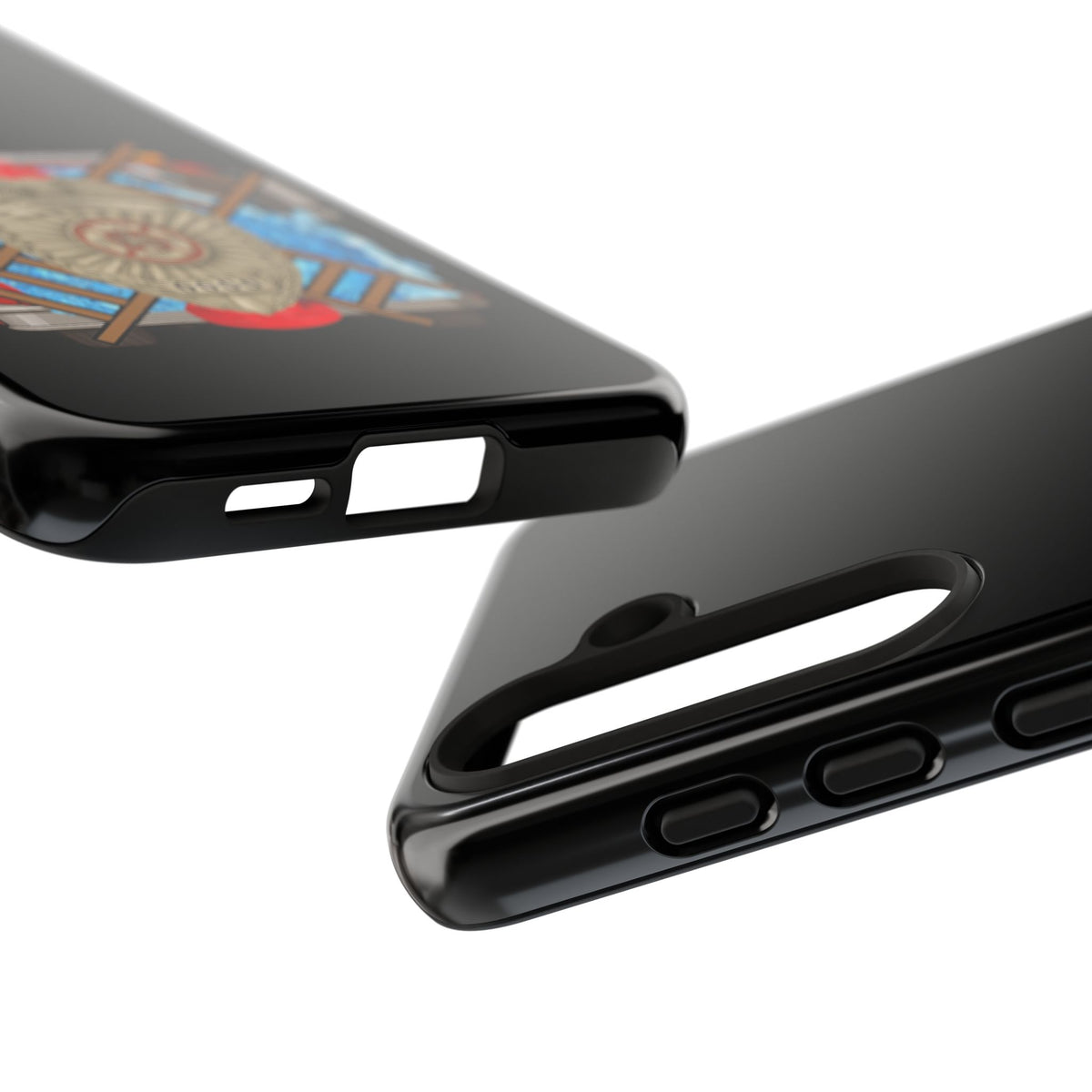 Firefighter Badge Phone Case – Maltese Cross Rescue Design