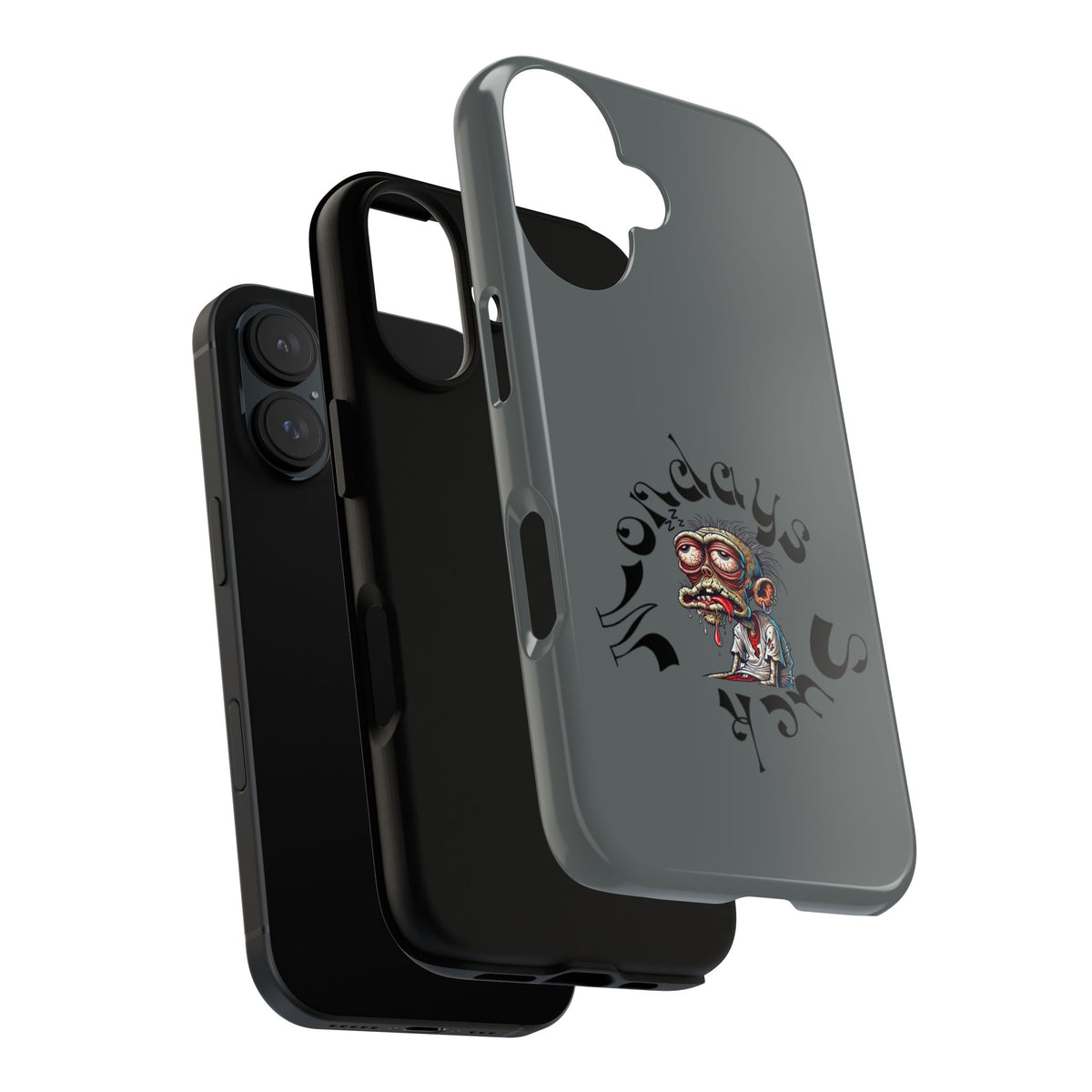 Phone Case — 'Nobody Sucks' Grunge Monster Protective Case