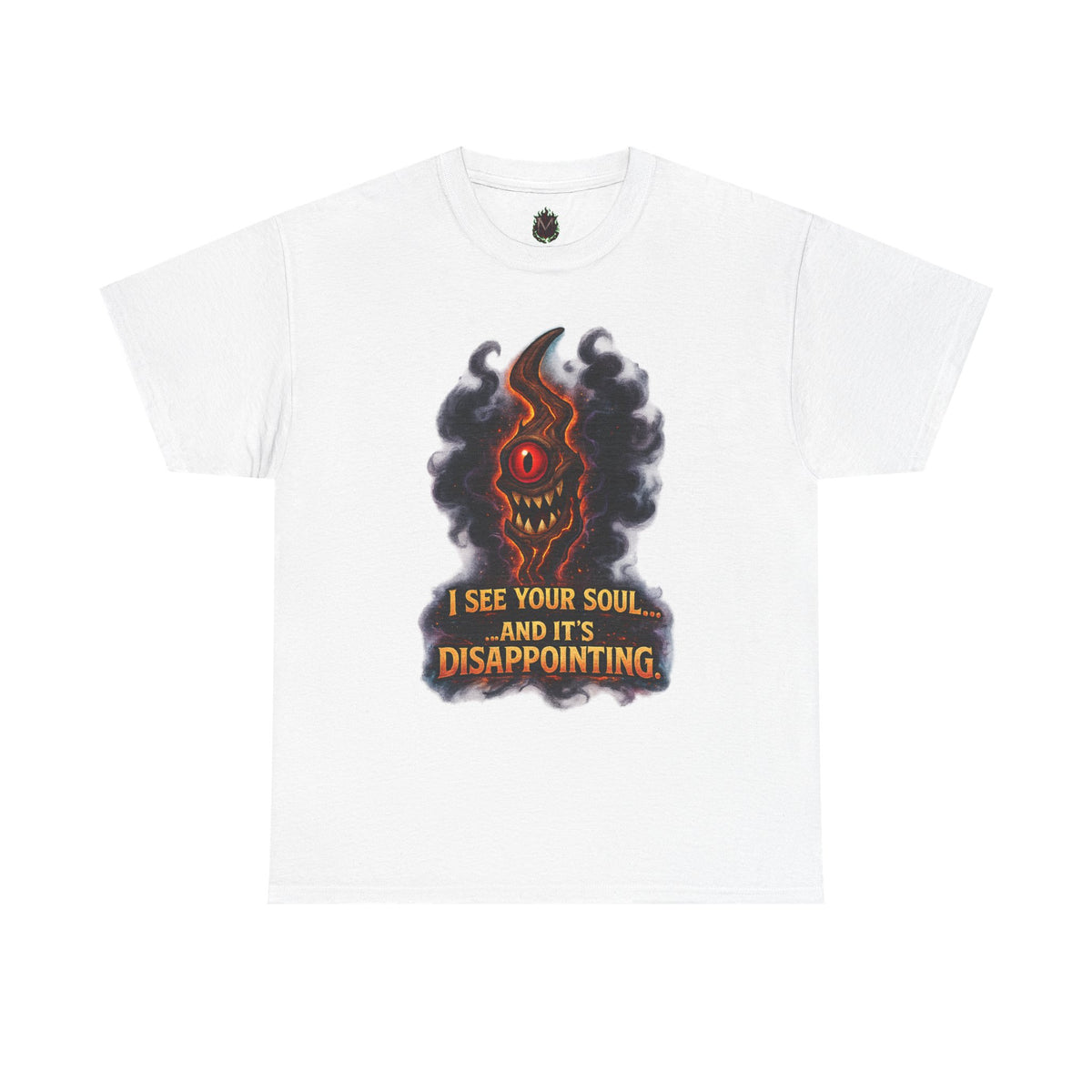 I See Your Soul Demon Eye T-Shirt | Horror Graphic Tee