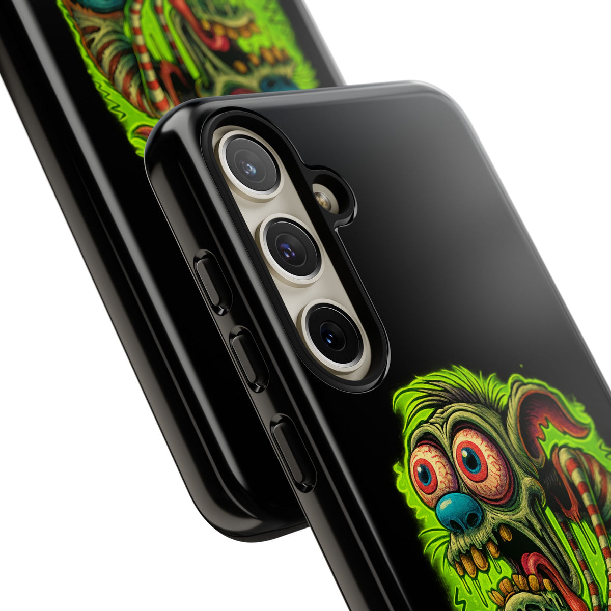 Phone Case — "Educated. Medicated. Elevated." Neon Monster Design