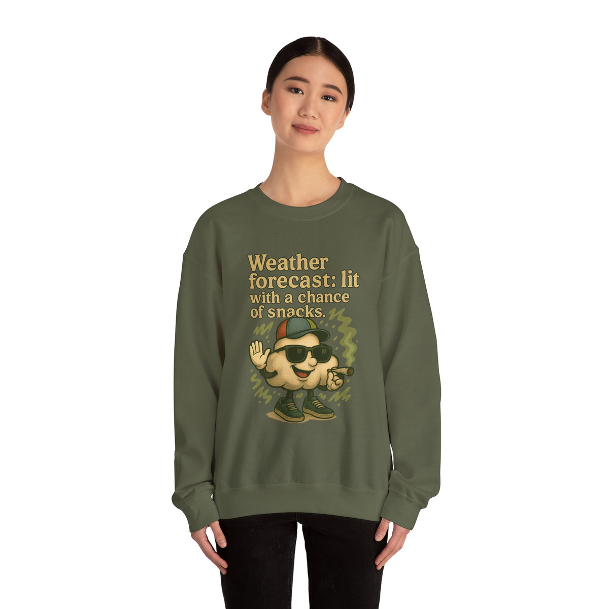 Weather Forecast: Lit Crewneck