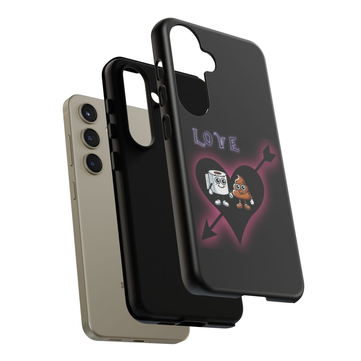 Love Toilet Paper & Poop Phone Case