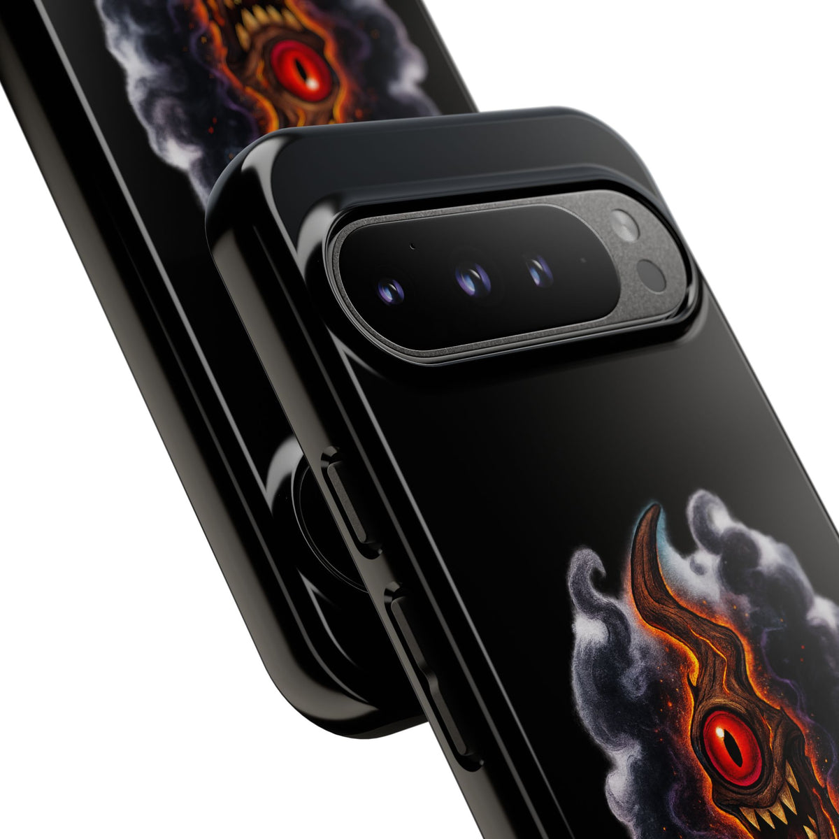Phone Case — Fiery One‑Eye Demon with "I See Your Soul... And It's Disappointing"