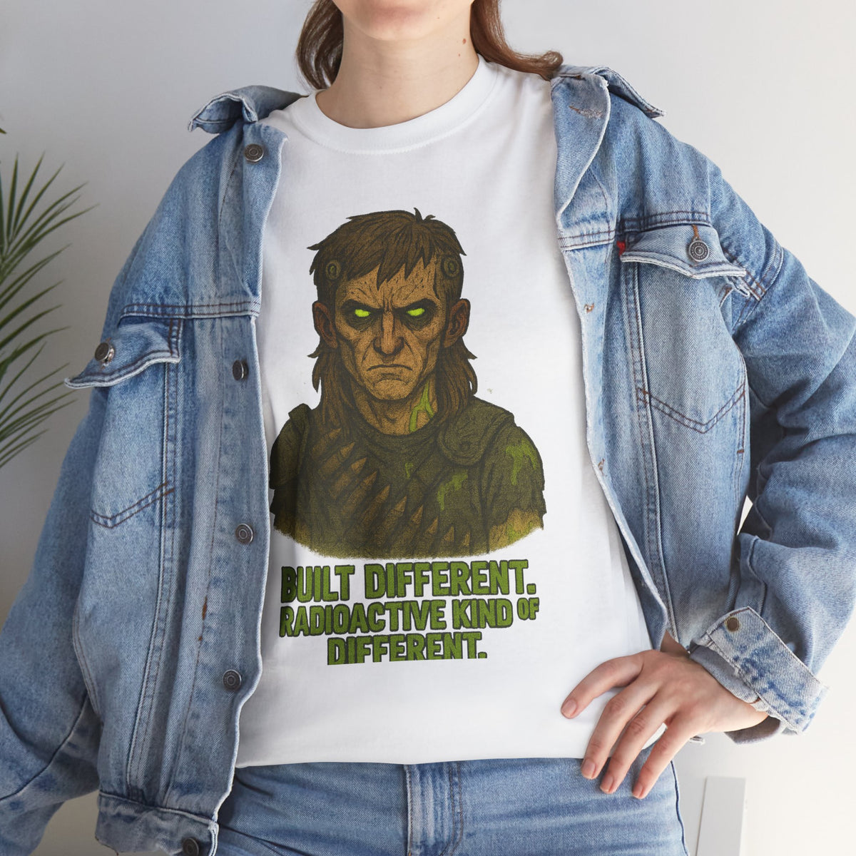 Mutant Warrior Graphic Tee — "Built Different, Radioactive and I Like It"