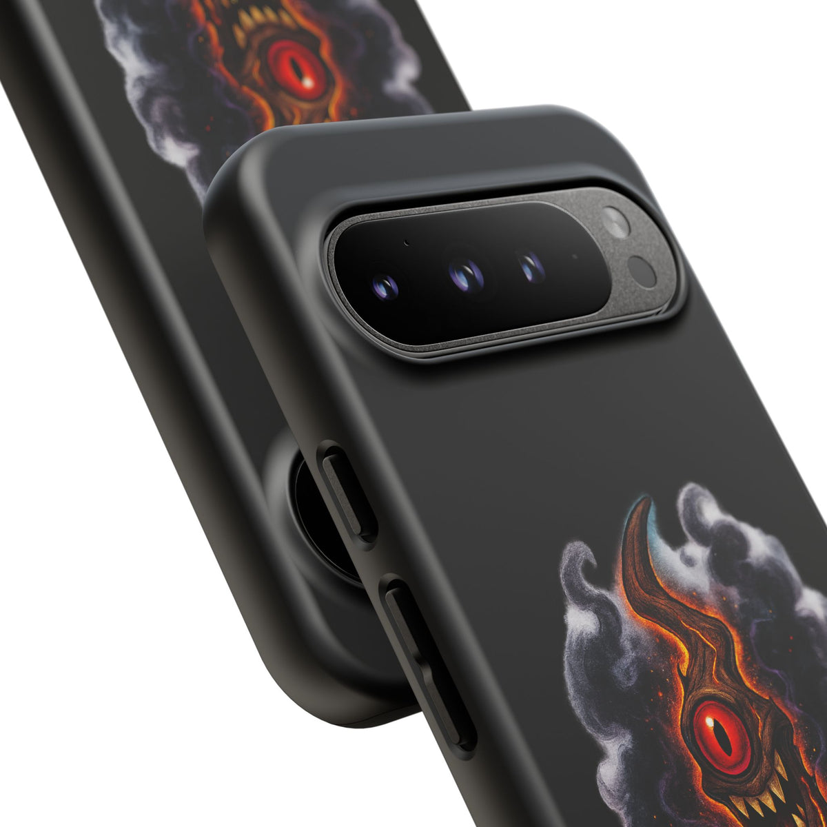 Phone Case — Fiery One‑Eye Demon with "I See Your Soul... And It's Disappointing"