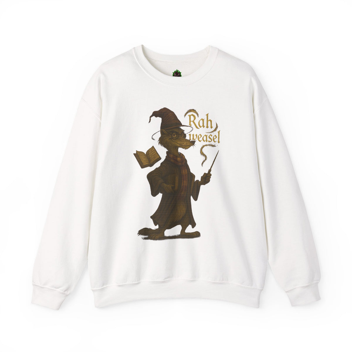 Rah Weasel Crewneck – Wizarding Parody Edition