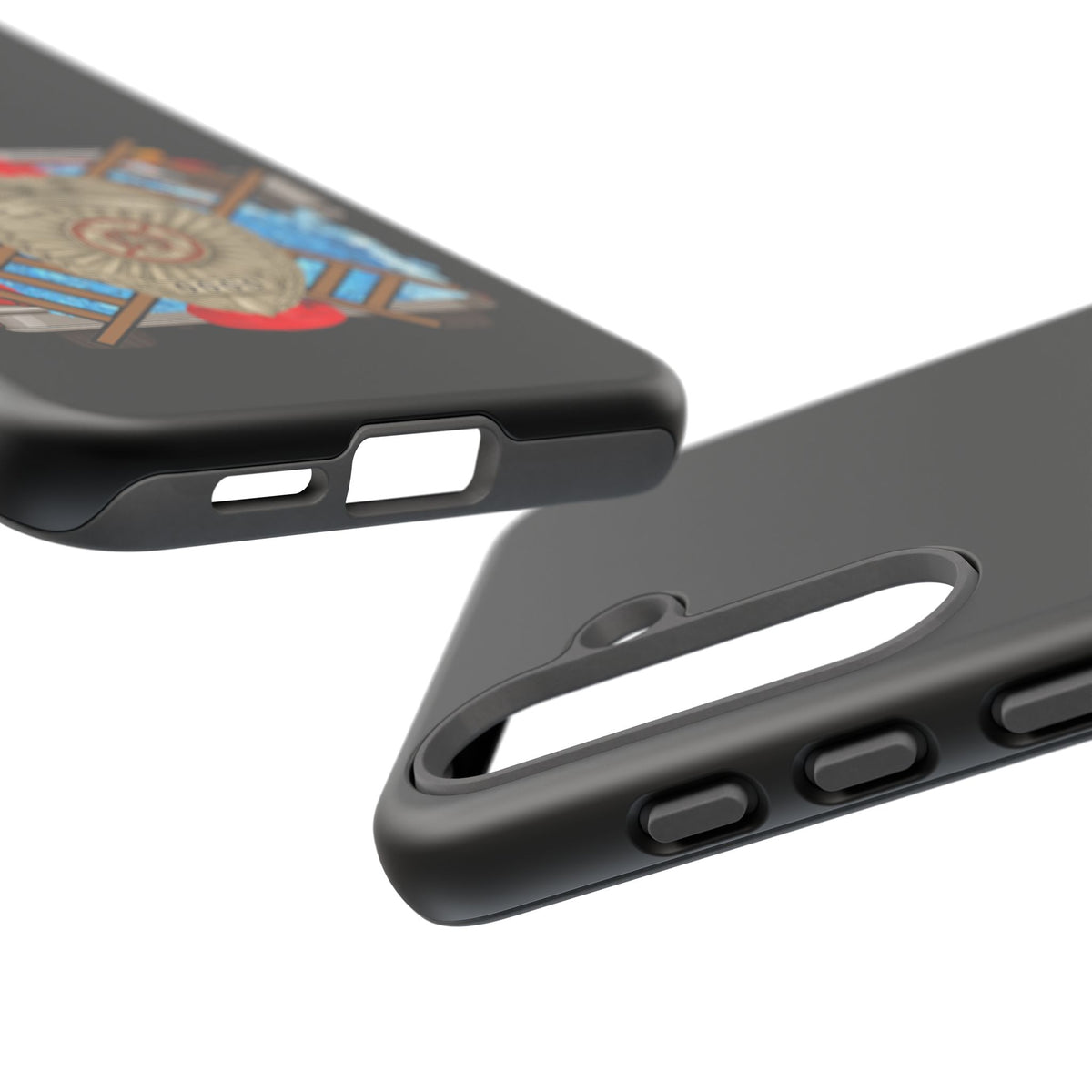Firefighter Badge Phone Case – Maltese Cross Rescue Design