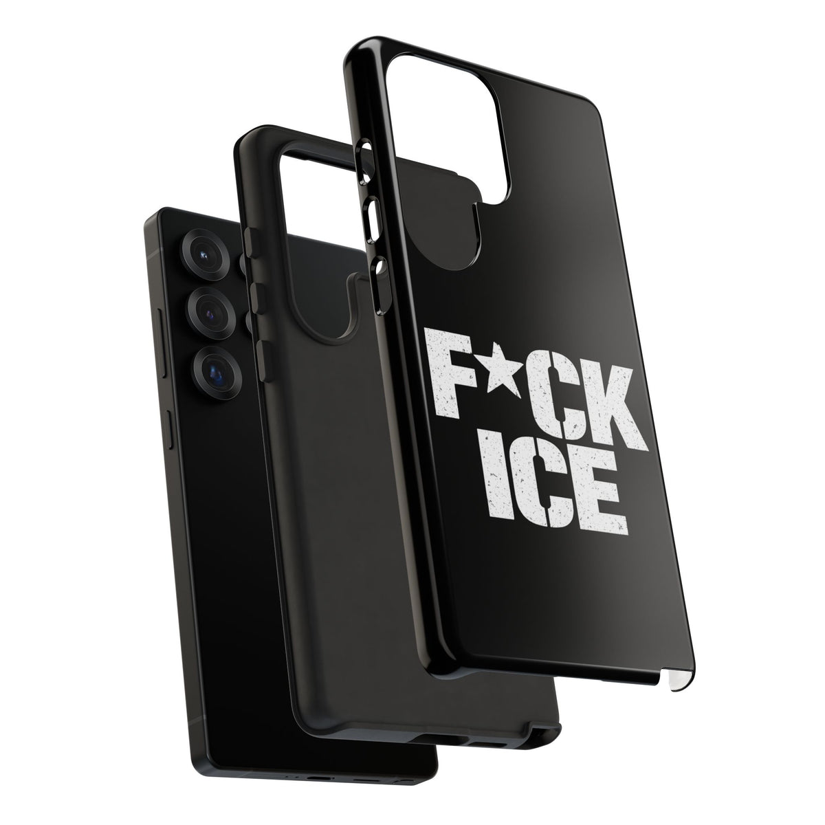 Phone Case — “F*CK ICE” Bold Protest Protective Cover