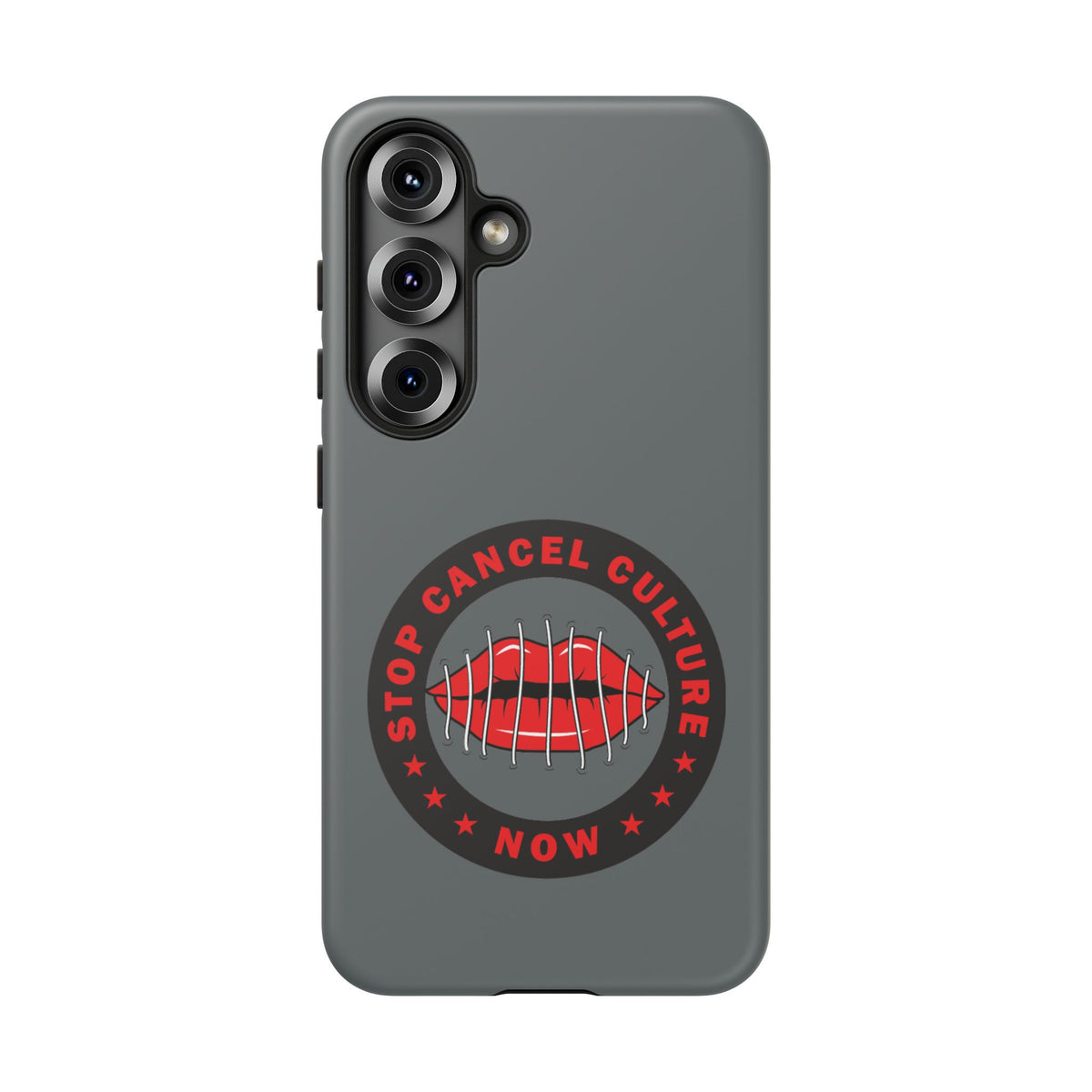 Phone Case — "Stop Cancel Culture Now" Graphic Tough Protective Case