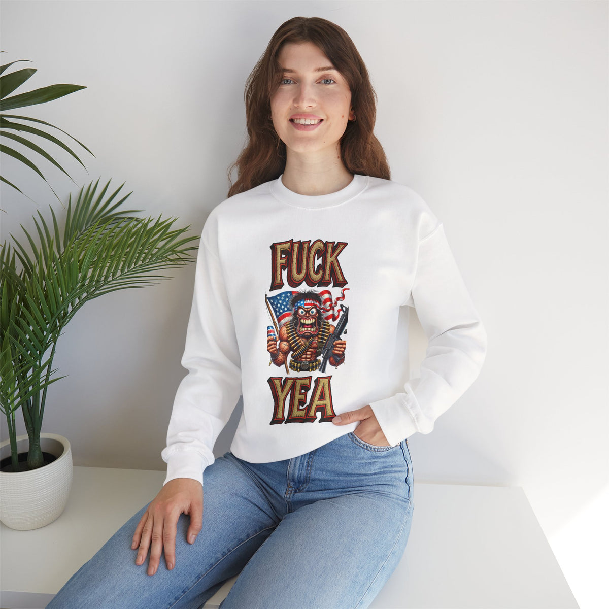 Fuck Yea Crewneck Sweatshirt