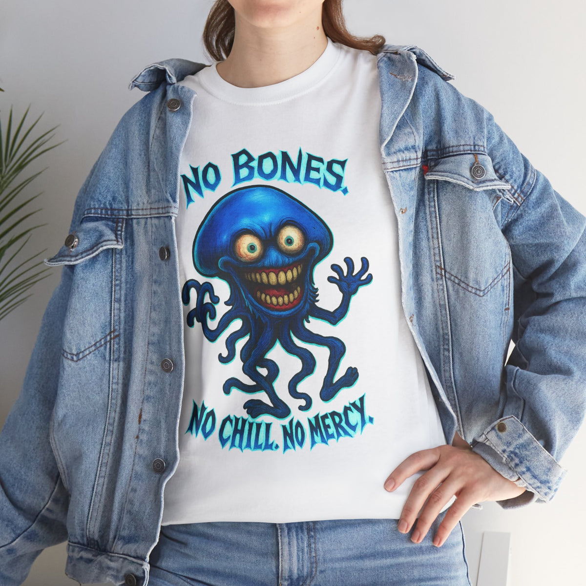 No Bones, No Chill, No Mercy – Jellyfish T-Shirt