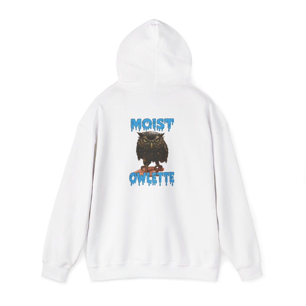 Owl Graphic Hoodie – “Must Owelette” Retro Drip Design