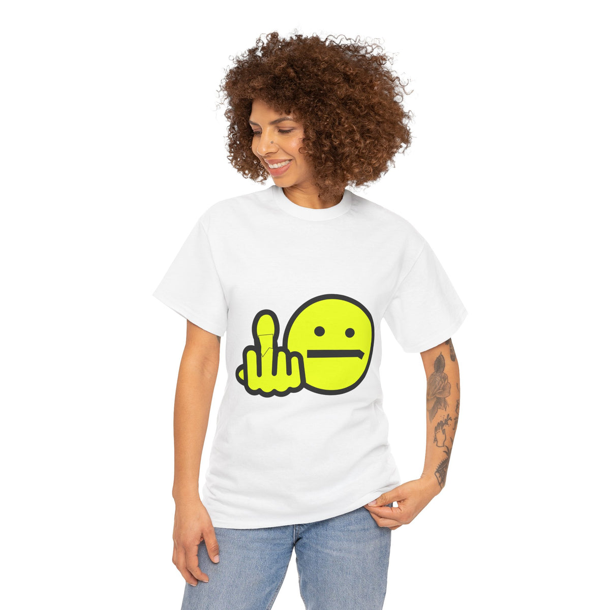"No F*s Given" Savage Emoji T-Shirt