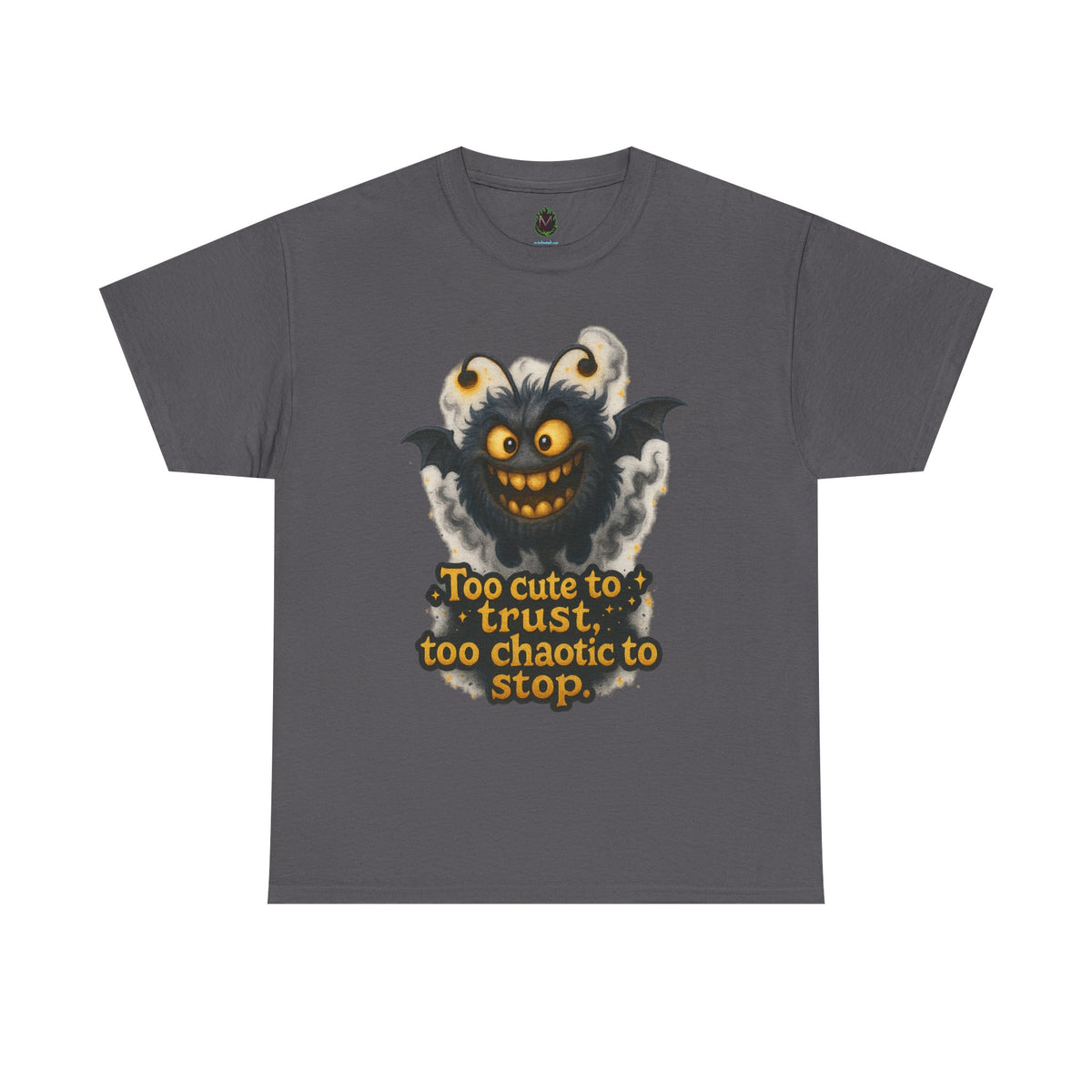 Too Cute To Trust Chaotic Monster T-Shirt | Cute Spooky Halloween Tee