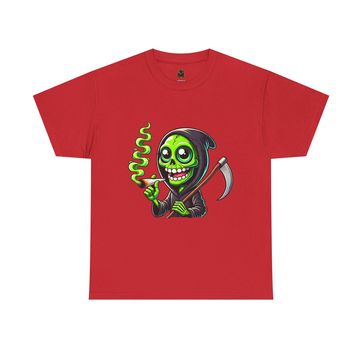 "Chillin' Reaper" Funny Cannabis T-Shirt