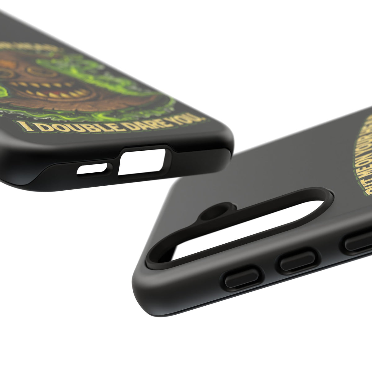 Phone Case — “Put Me On Your Head, I Double Dare You” Scary Witch Hat Design
