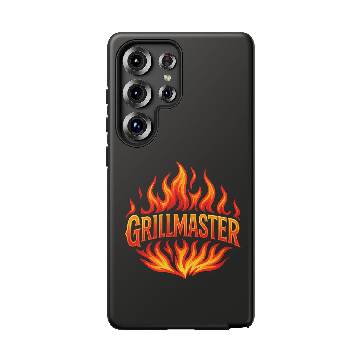 Grillmaster Phone Case — Flame Logo Protective iPhone Cover