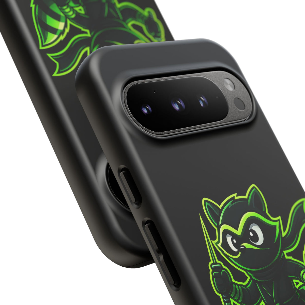 Raccoon Ninja Phone Case — "I Came. I Saw. I Raccooned." Protective iPhone Cover