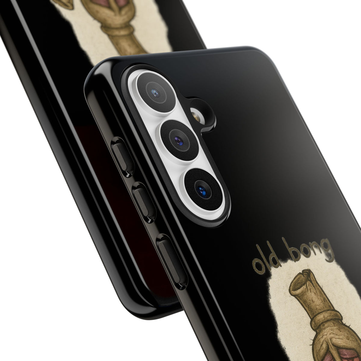 Phone Case — 'Old Bong' Funny Stoner Illustration, "This Is My Life's Bong"
