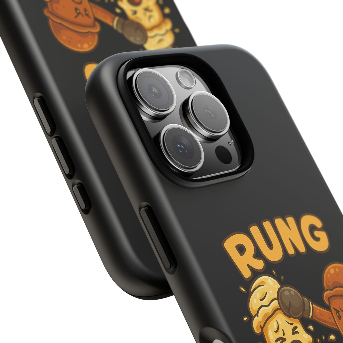 Phone Case — "Rung Bell" Boxing Cartoon Protective Cover