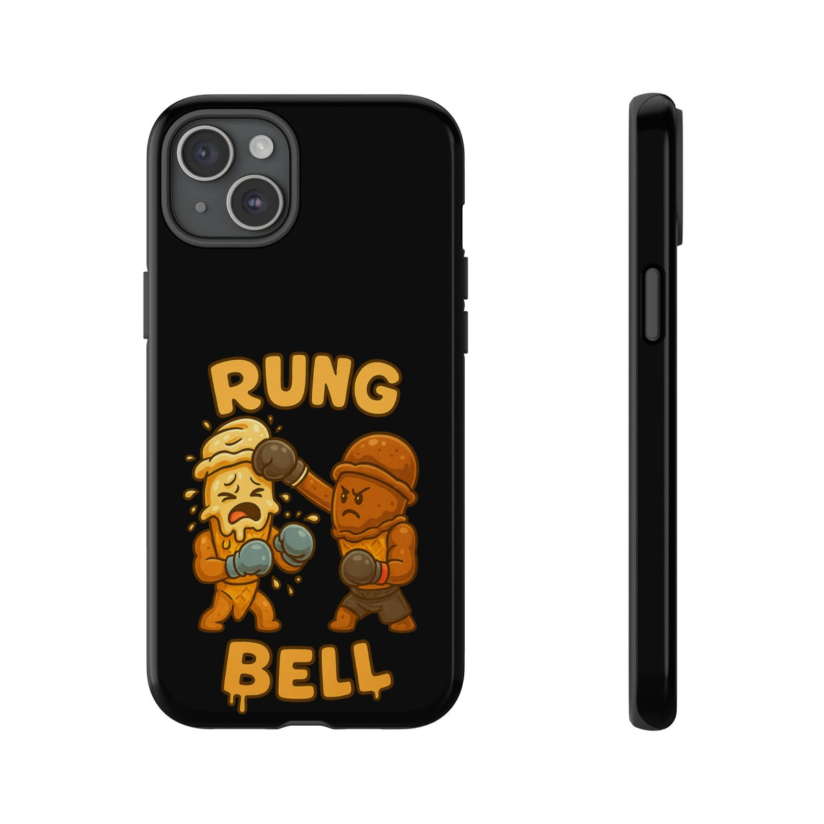 Phone Case — "Rung Bell" Boxing Cartoon Protective Cover