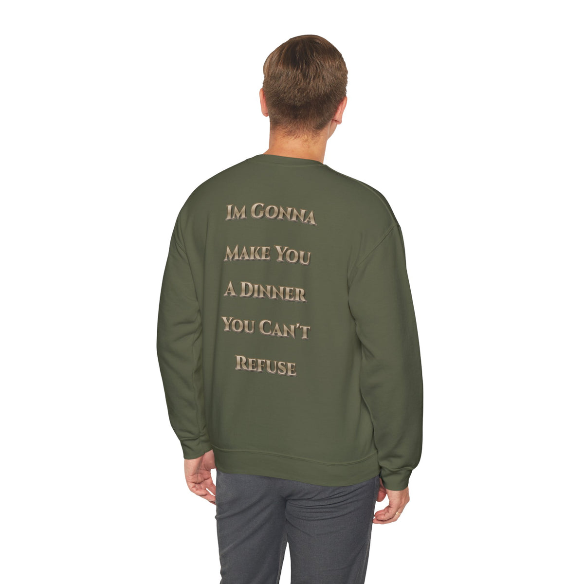 The Grillfather – Charcoal Crewneck Sweatshirt