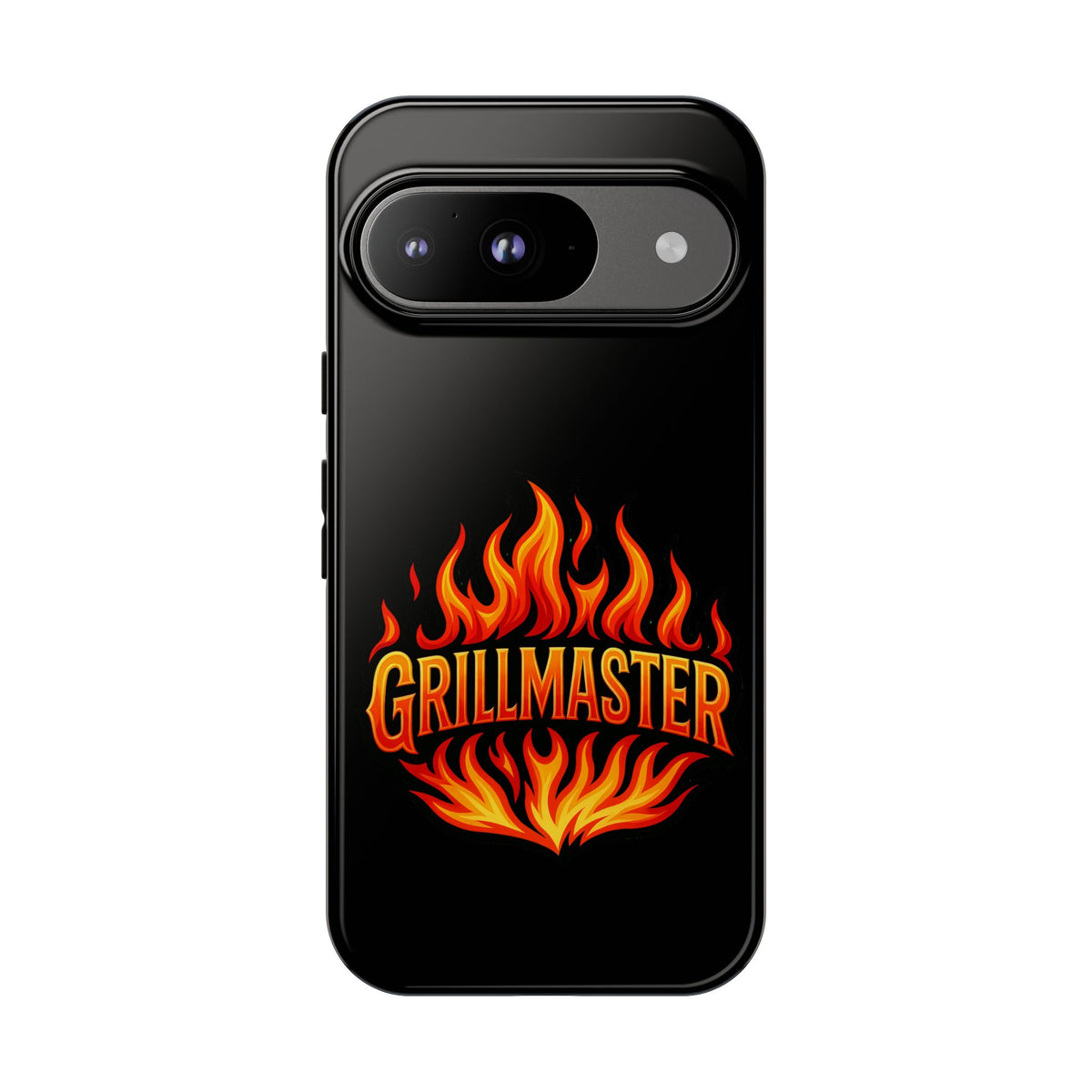 Grillmaster Phone Case — Flame Logo Protective iPhone Cover